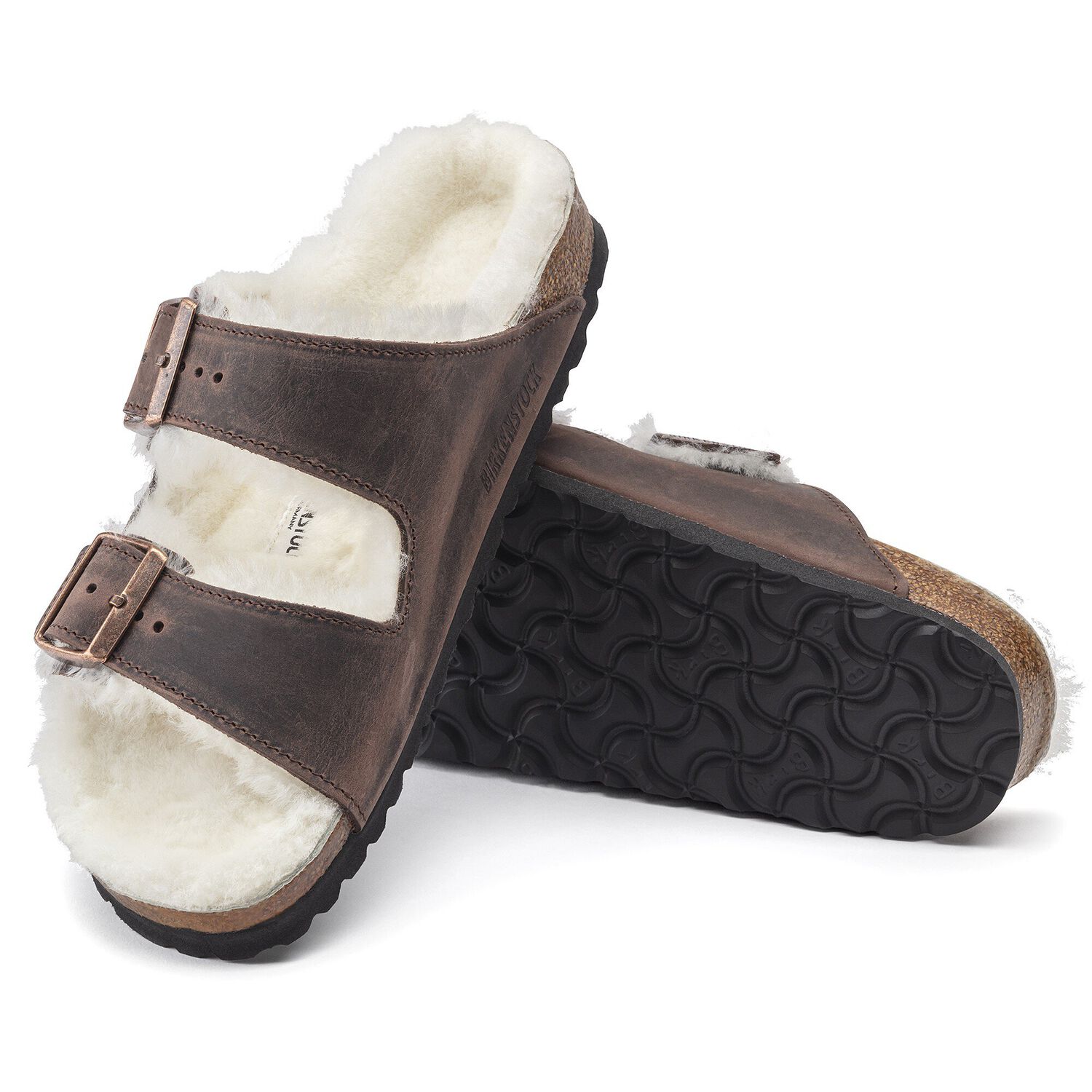 birkenstock shearling arizona sale