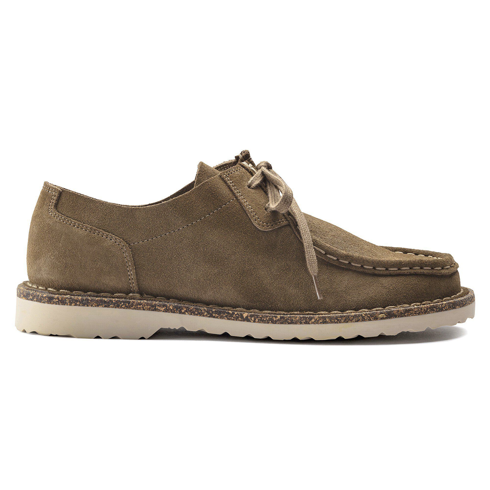Pasadena III Suede Leather Gray Taupe