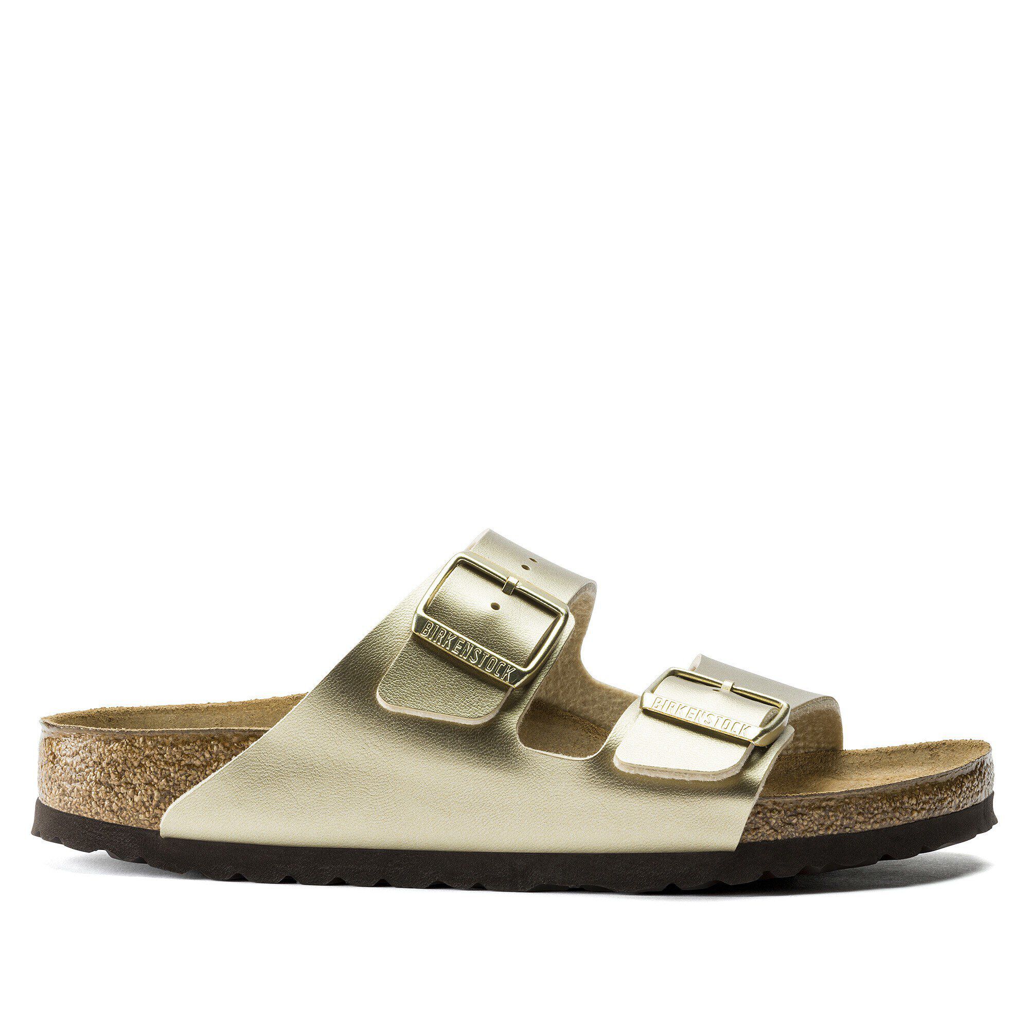シューズ・サンダルその他 BIRKENSTOCK Woman Flat sandals Gold 1016108 Gizeh Birko-Flor Gold | BIRKENSTOCK