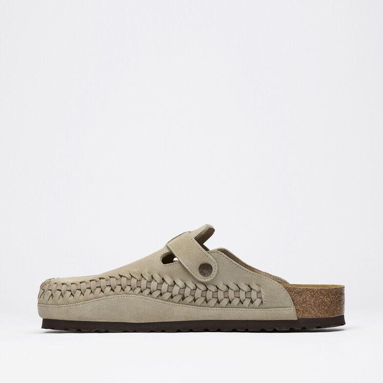 KITH Boston Braided Suede Leather Taupe