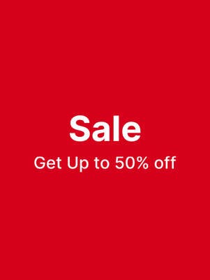 Sale. Get up to 50% off.