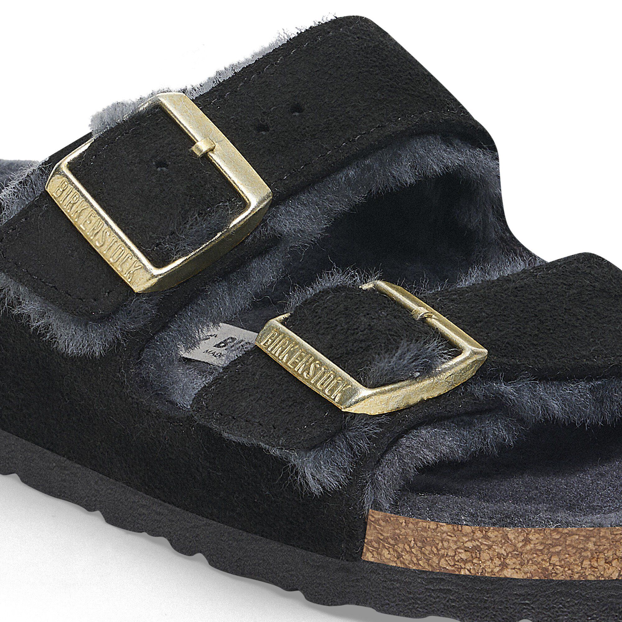 Arizona Shearling Suede Leather