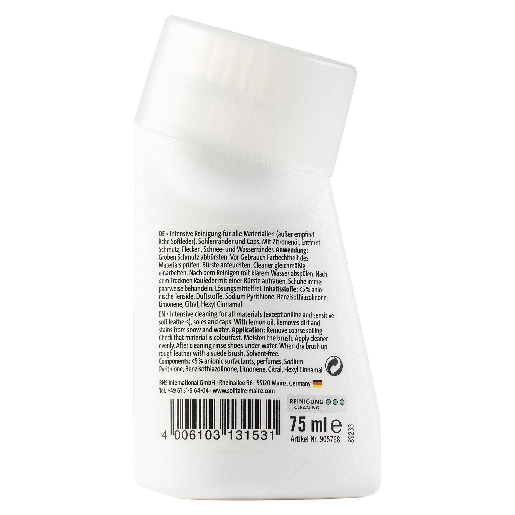 Shoe Clean With Brush 75 ml