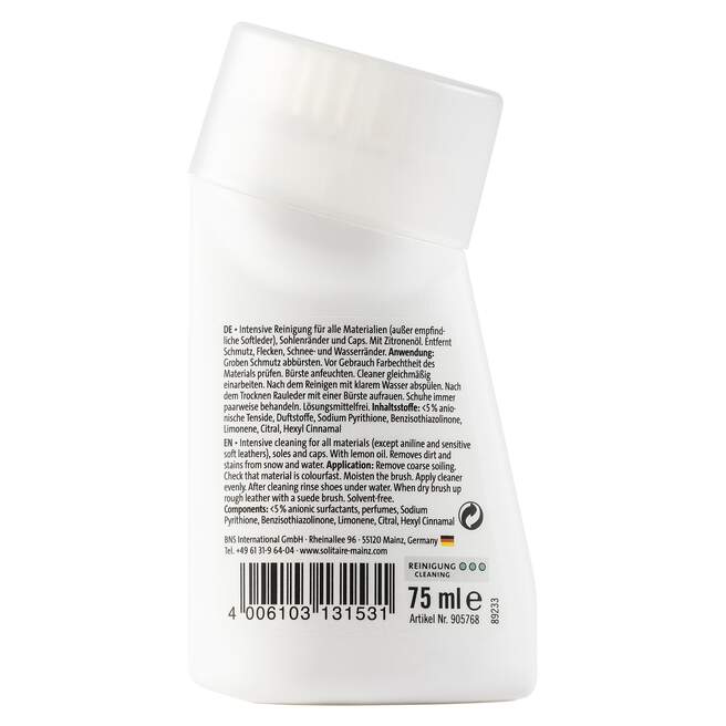 Shoe Clean With Brush 75 ml