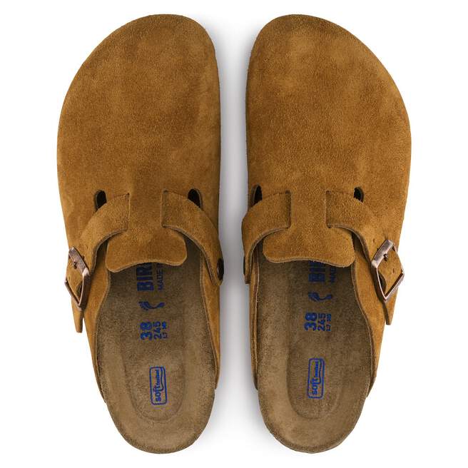 Boston Soft Footbed Suede Leather
