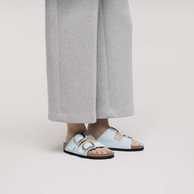 Arizona Big Buckle Natural Leather Patent