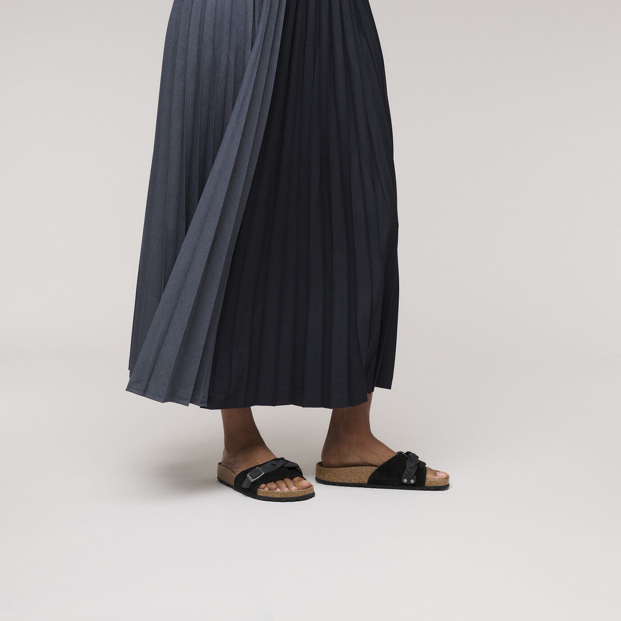 Oita Braided Suede Leather