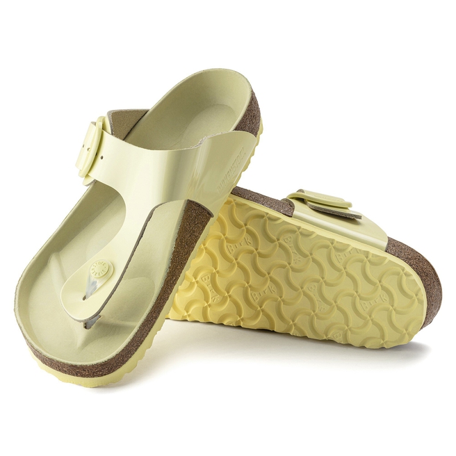 Gizeh Big Buckle Natural Leather Patent