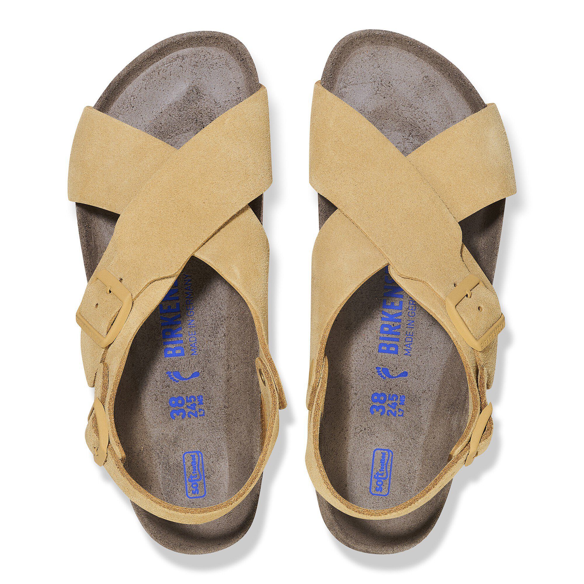 Tulum Soft Footbed Suede Leather