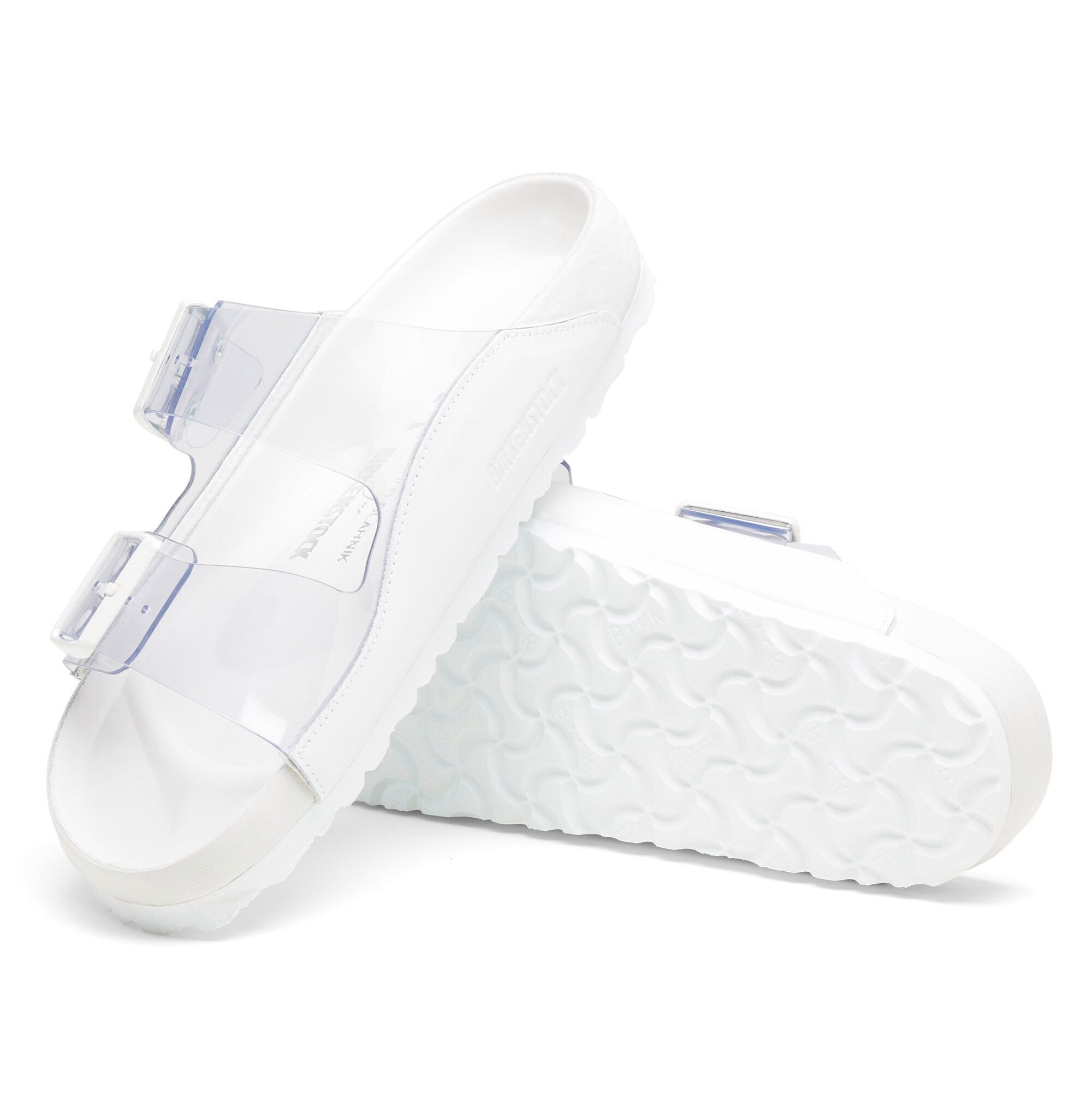 Manolo Blahnik Arizona PVC قماش صناعي with outer sole details