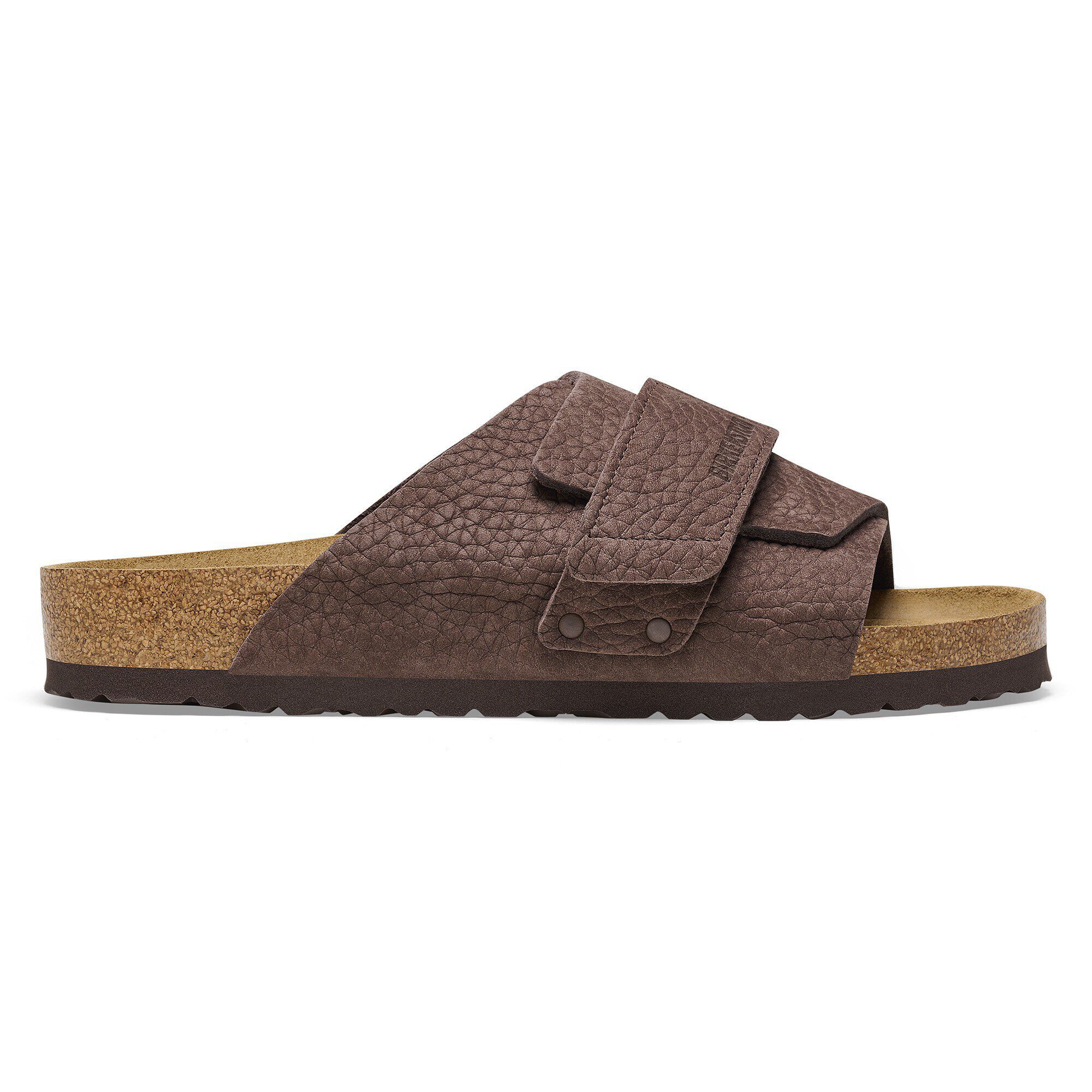 Kyoto Nubuk Leather in Desert Buck Roast | BIRKENSTOCK Oman