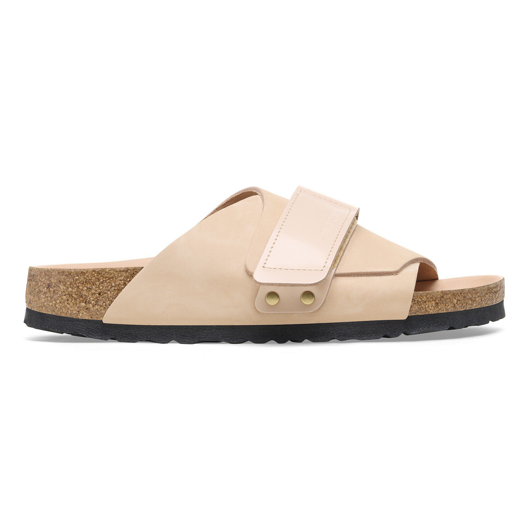 Kyoto Nubuk Leather in Color New Beige | BIRKENSTOCK Spain
