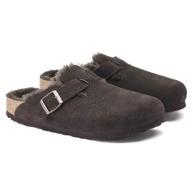 Boston Shearling Suede Leather