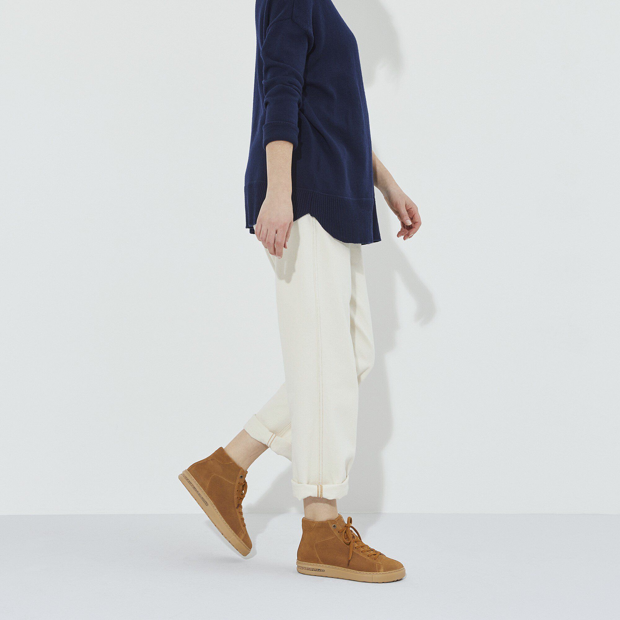 Bend Mid Veloursleder