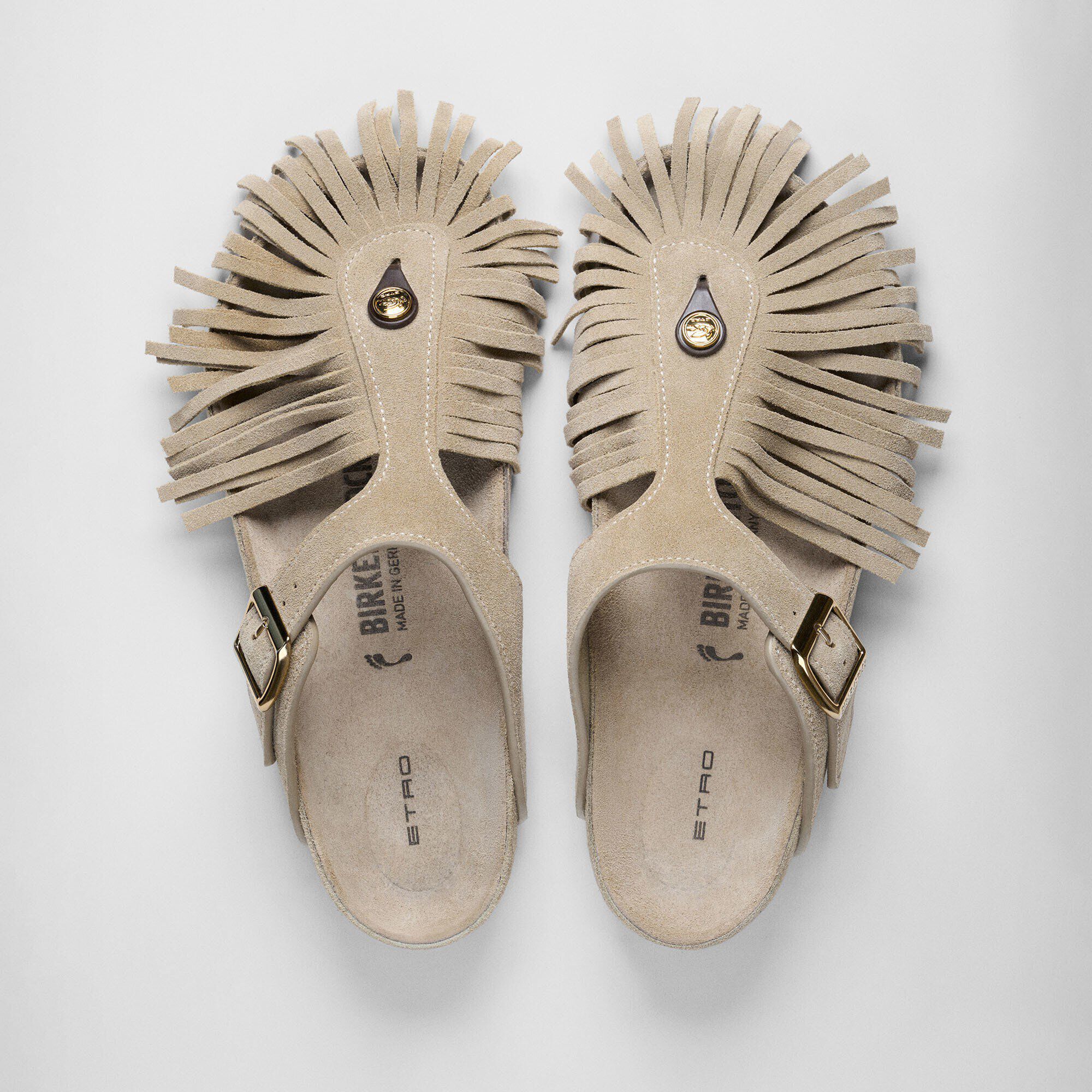 ETRO Gizeh Fringes Suede Leather - main image