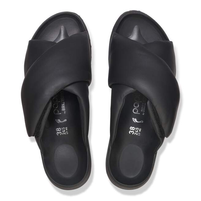 Theda Cross Strap Natuurleer Theda Cross Strap Natuurleer