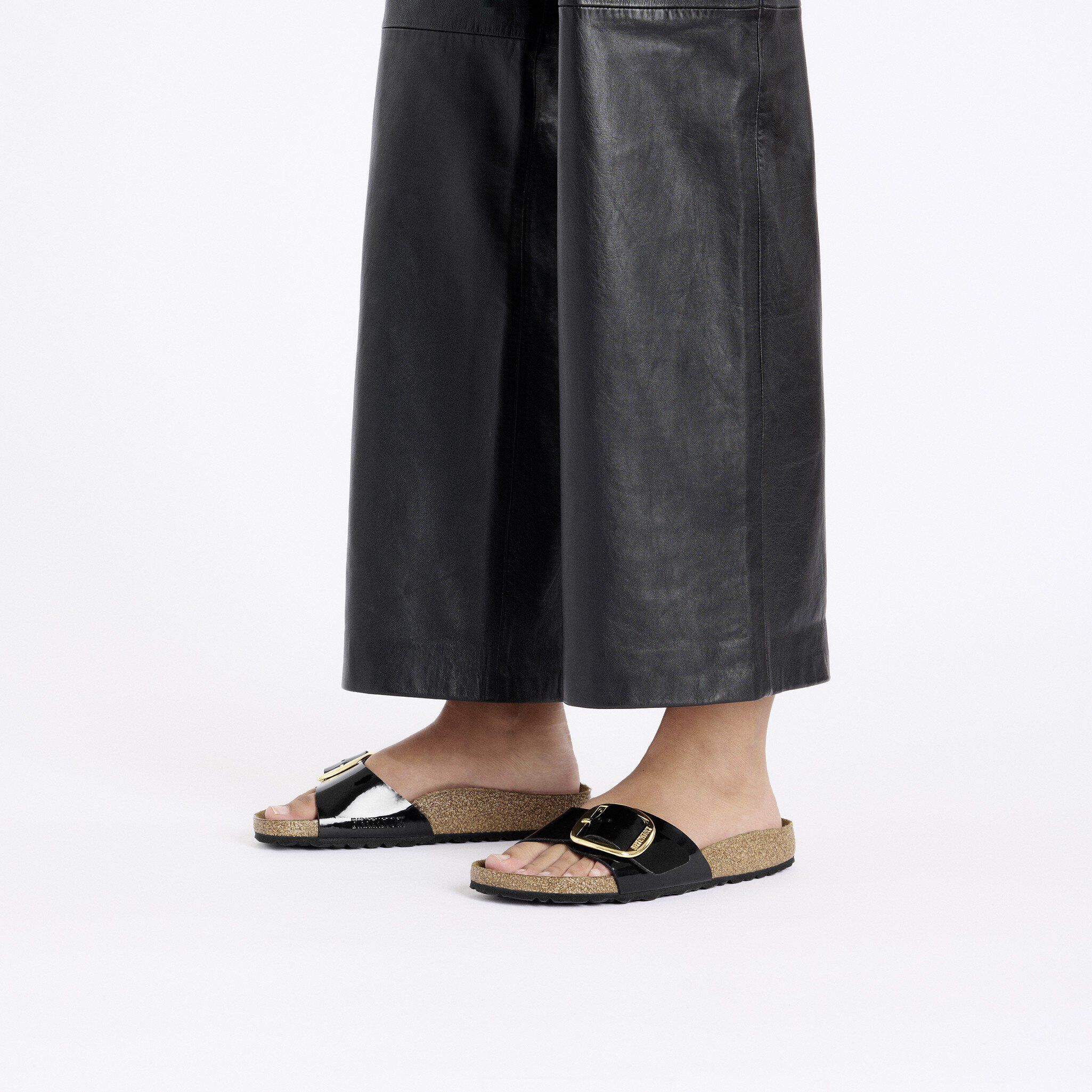 Madrid Big Buckle Birko-Flor Patent