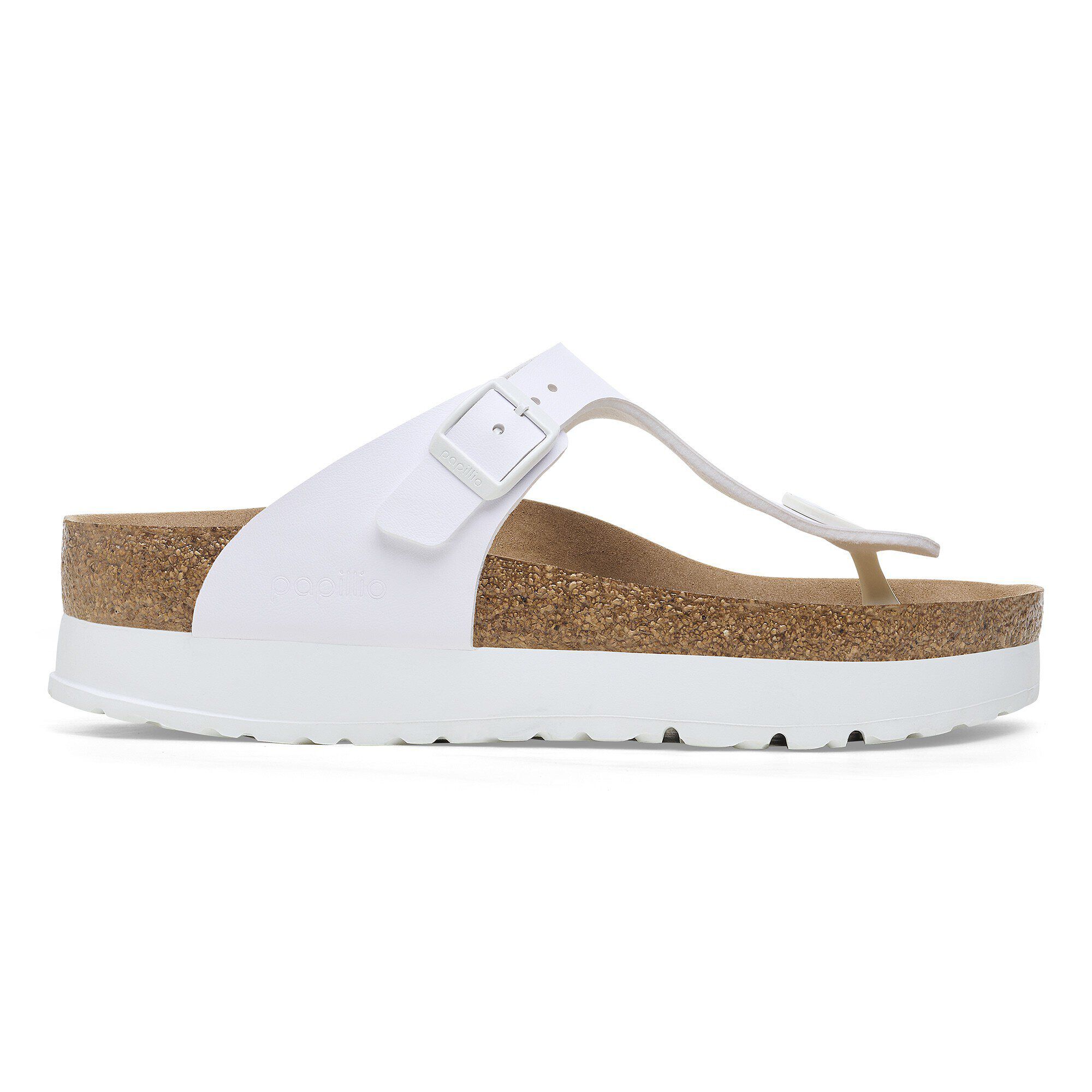Gizeh Flex Platform Birko-Flor in White | BIRKENSTOCK Svizzera