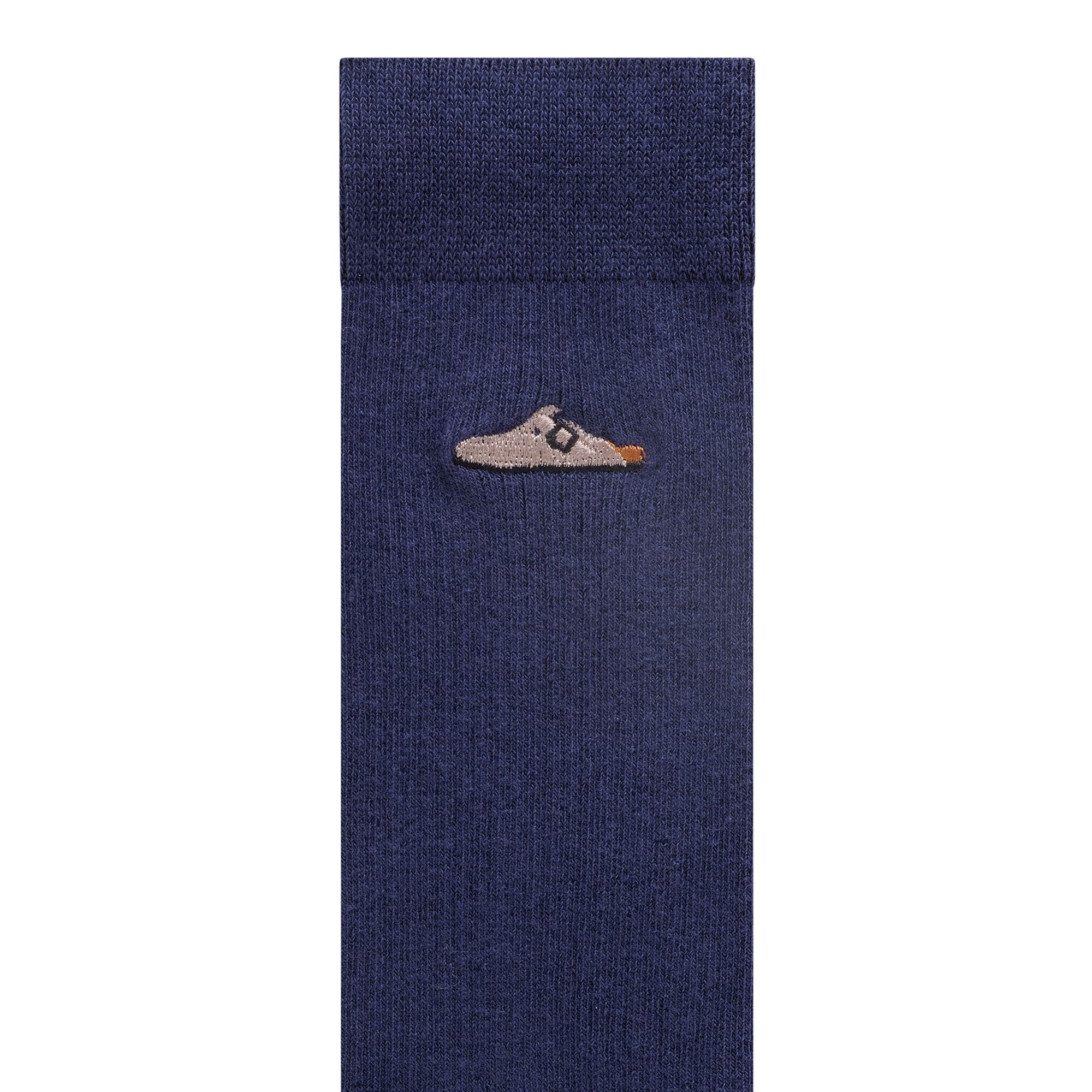 Cotton Ribbed Socks Coton/Polyamide/&Eacute;lasthanne Close-up view showing material detail