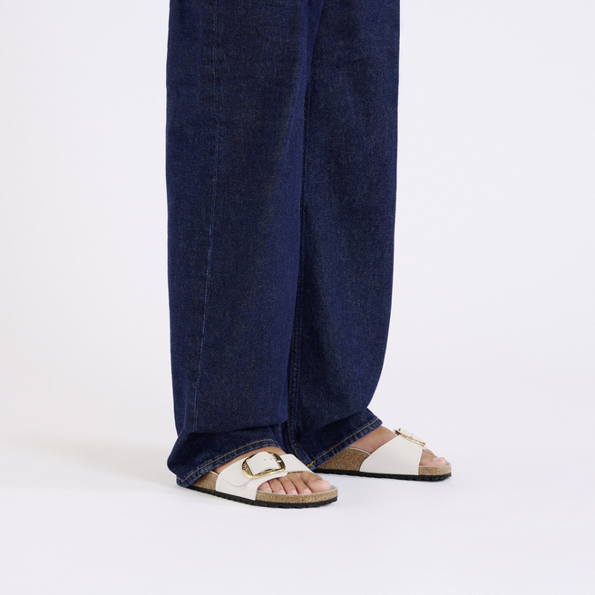 Madrid Big Buckle Natural Leather Patent Madrid Big Buckle Natural Leather Patent