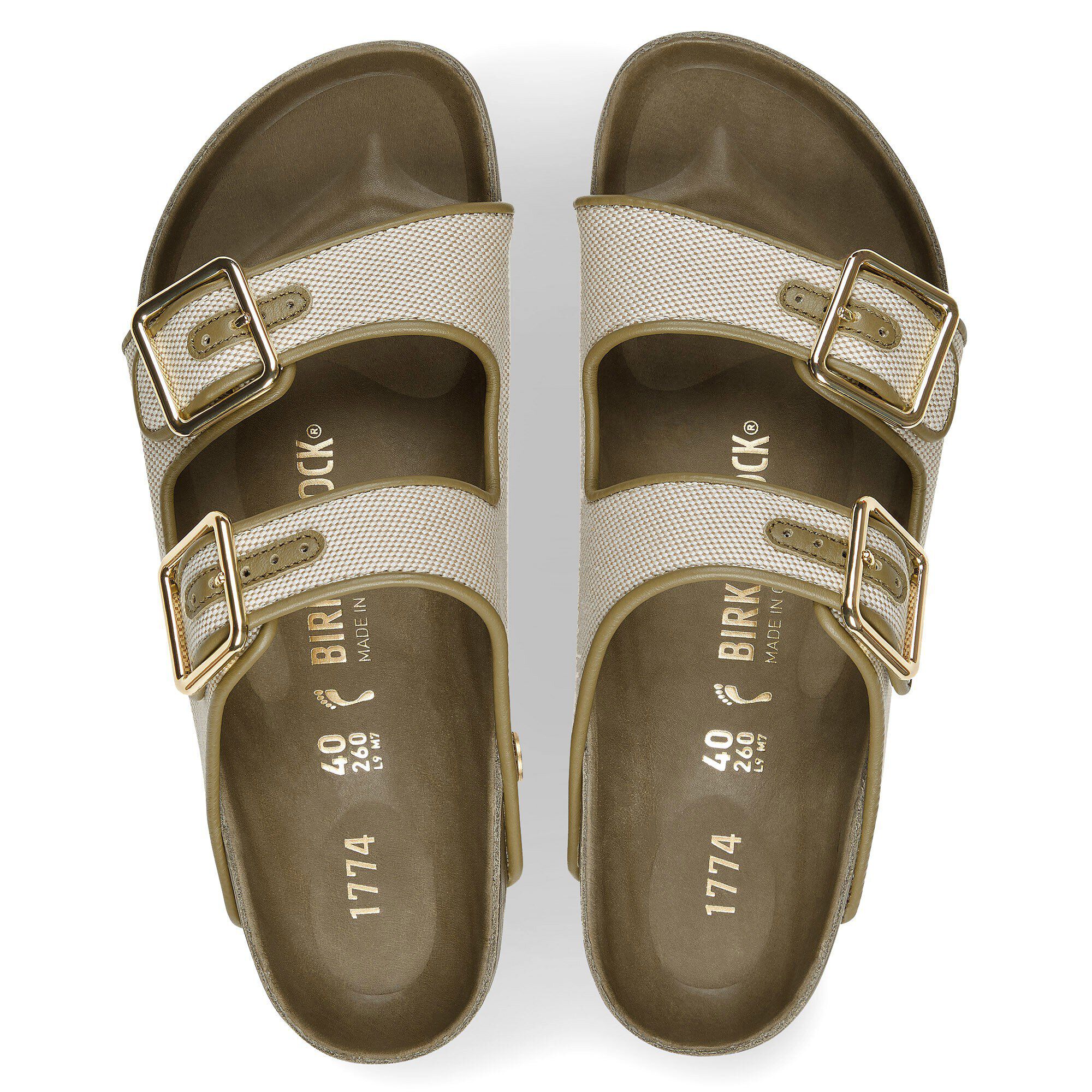 1774 Arizona French Piping Naturleder/Textil