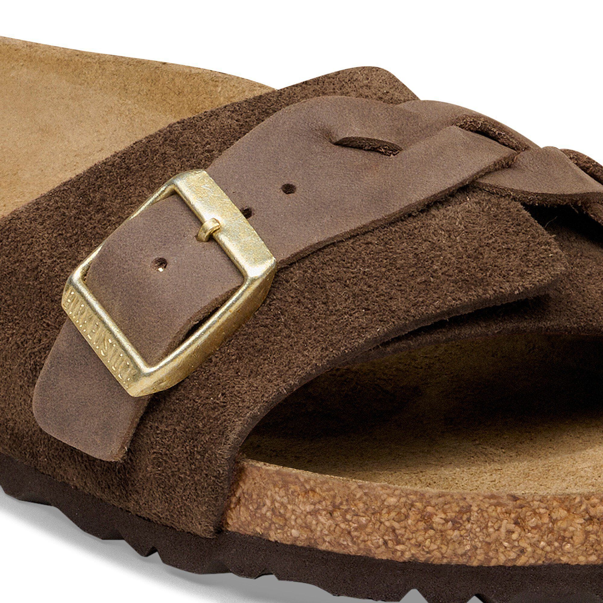 Oita Braided Suede Leather Close-up view showing material detail