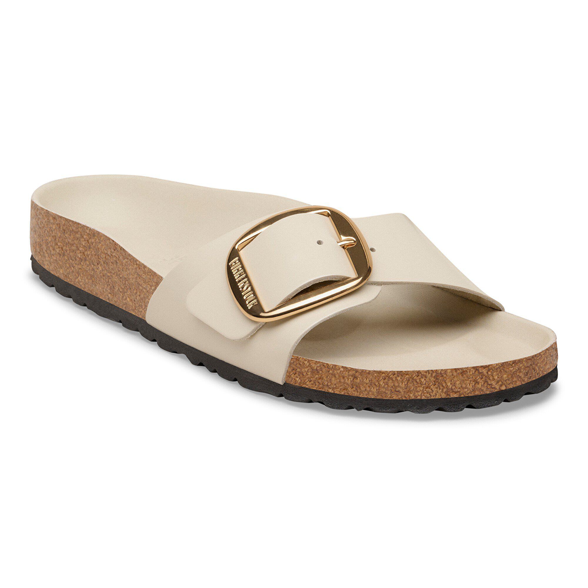 Madrid Big Buckle Natural Leather Patent - main image