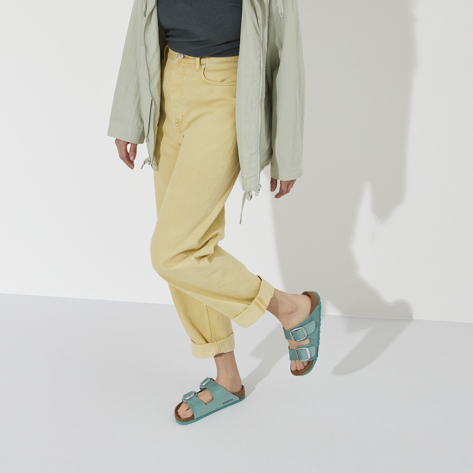 أريزونا إبزيم كبير جلد النوبوك