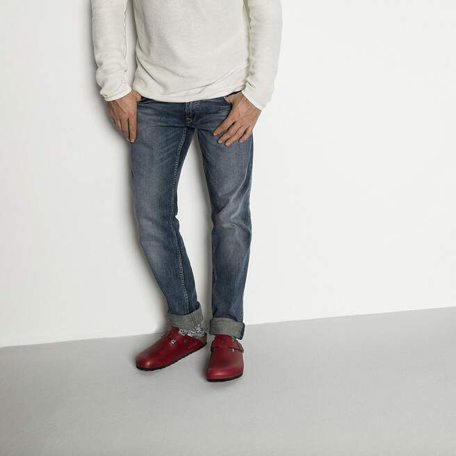 Chaussettes en coton flammé homme Coton/Polyamide/Élasthanne