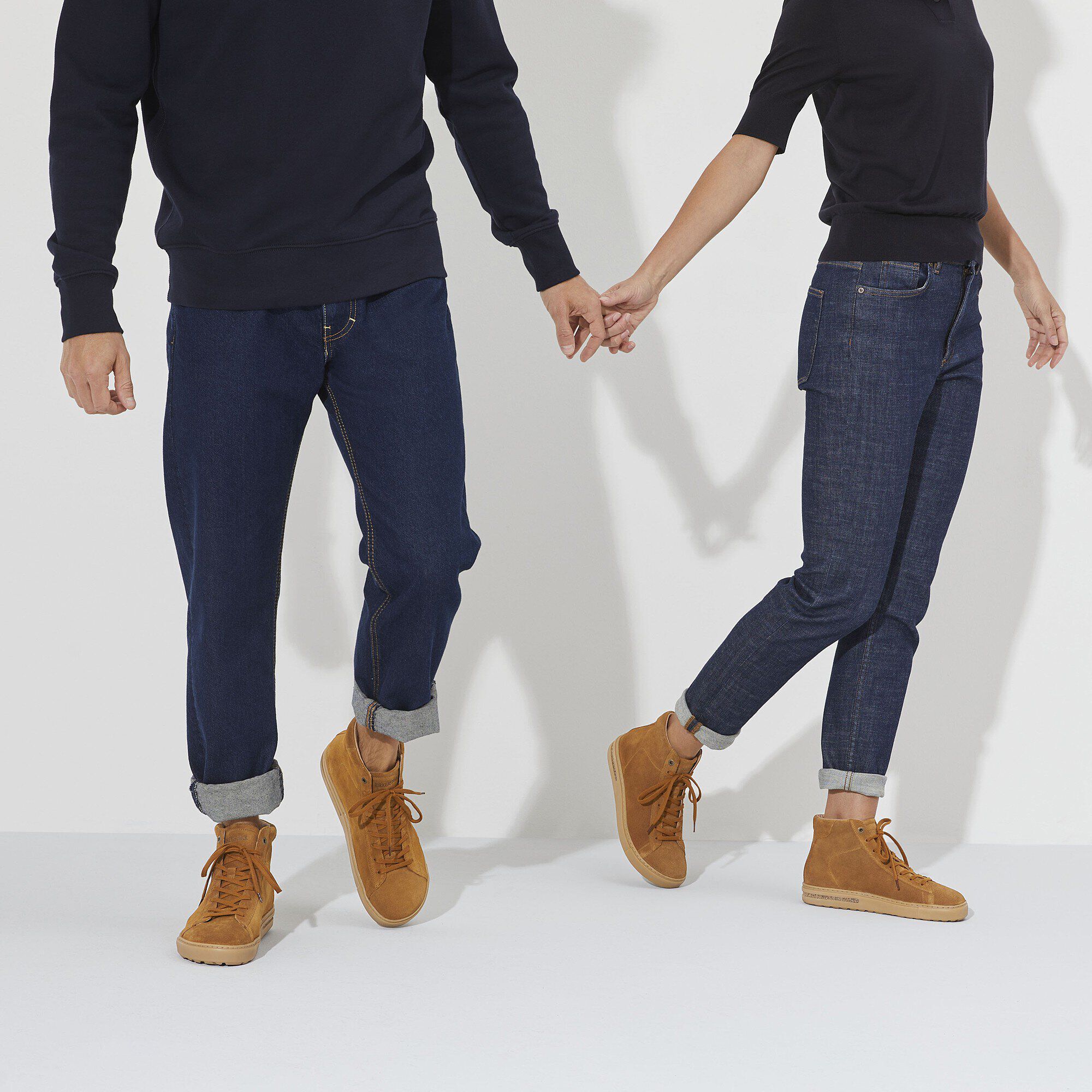 Bend Mid Veloursleder