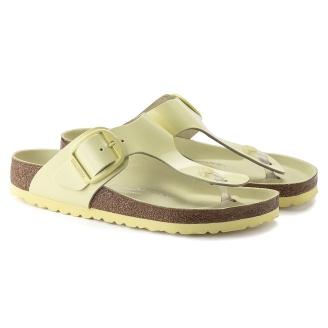 Gizeh Big Buckle Natural Leather Patent