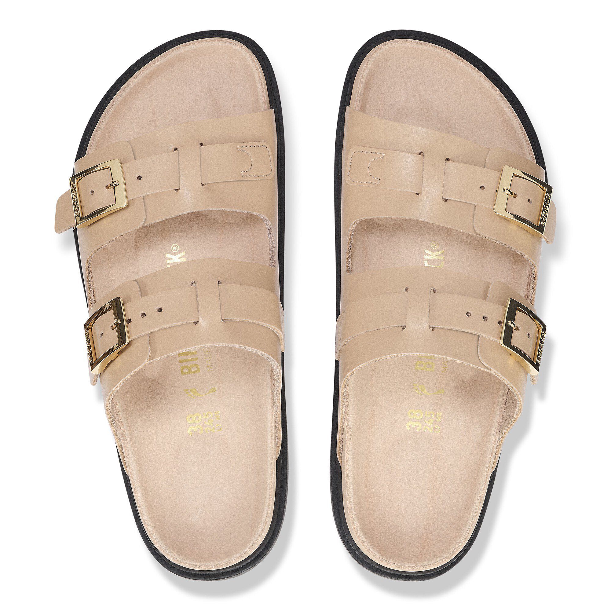 St Barths Natural Leather in Color New Beige | BIRKENSTOCK UAE
