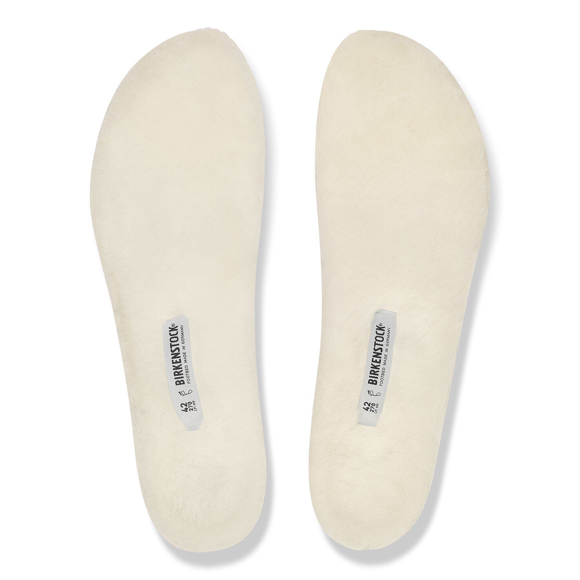 Ersatzfu&szlig;bett Wolle - a top view