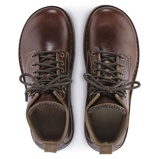 Birmingham Lace Women Natural Leather Oiled