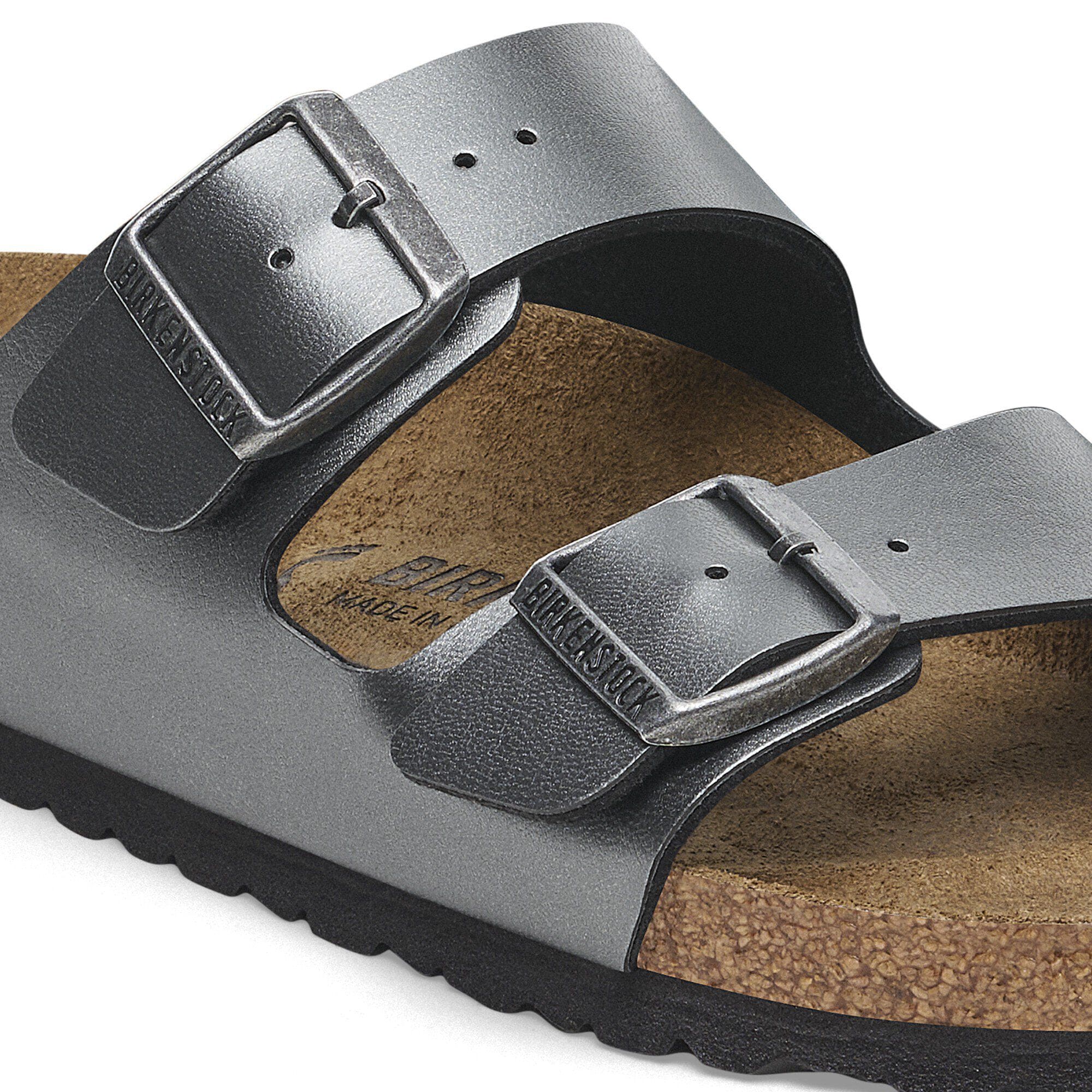Arizona Birko-Flor in Color Metallic Black | BIRKENSTOCK Germany