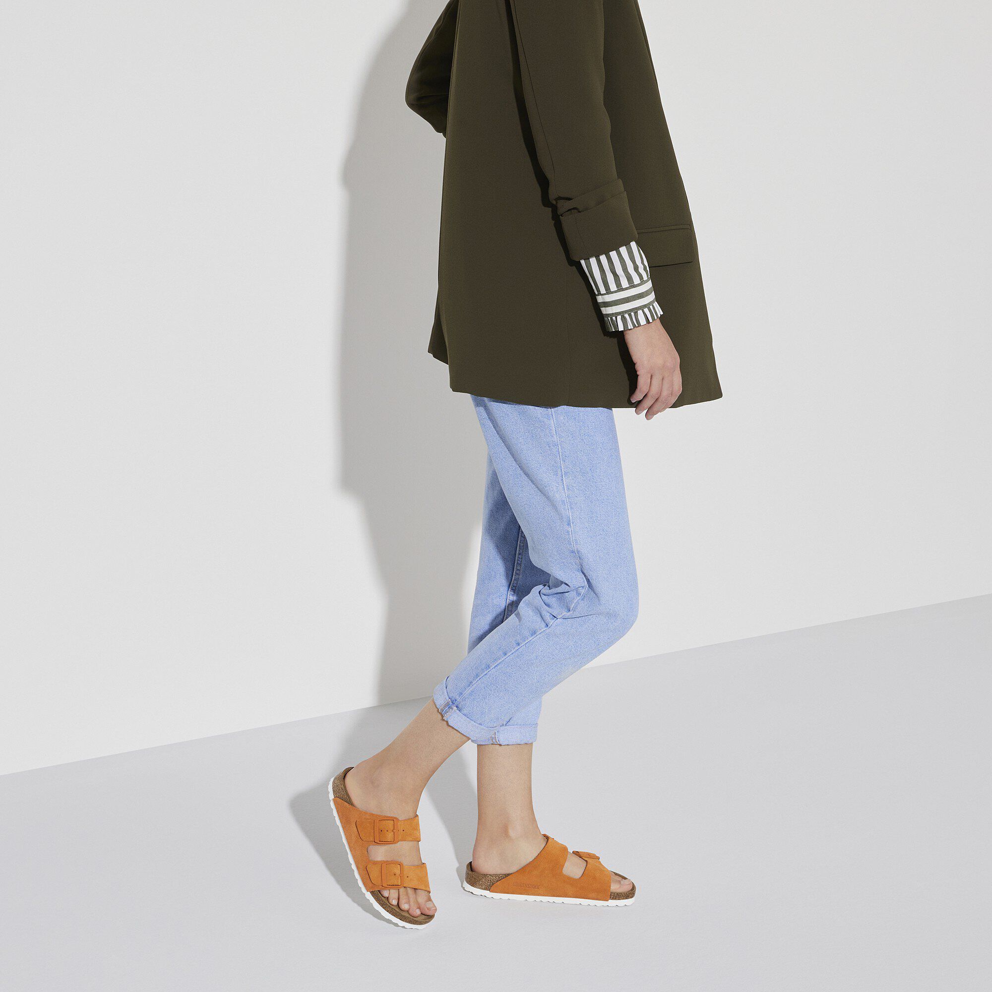 أريزونا نعل ناعم جلد سويدي