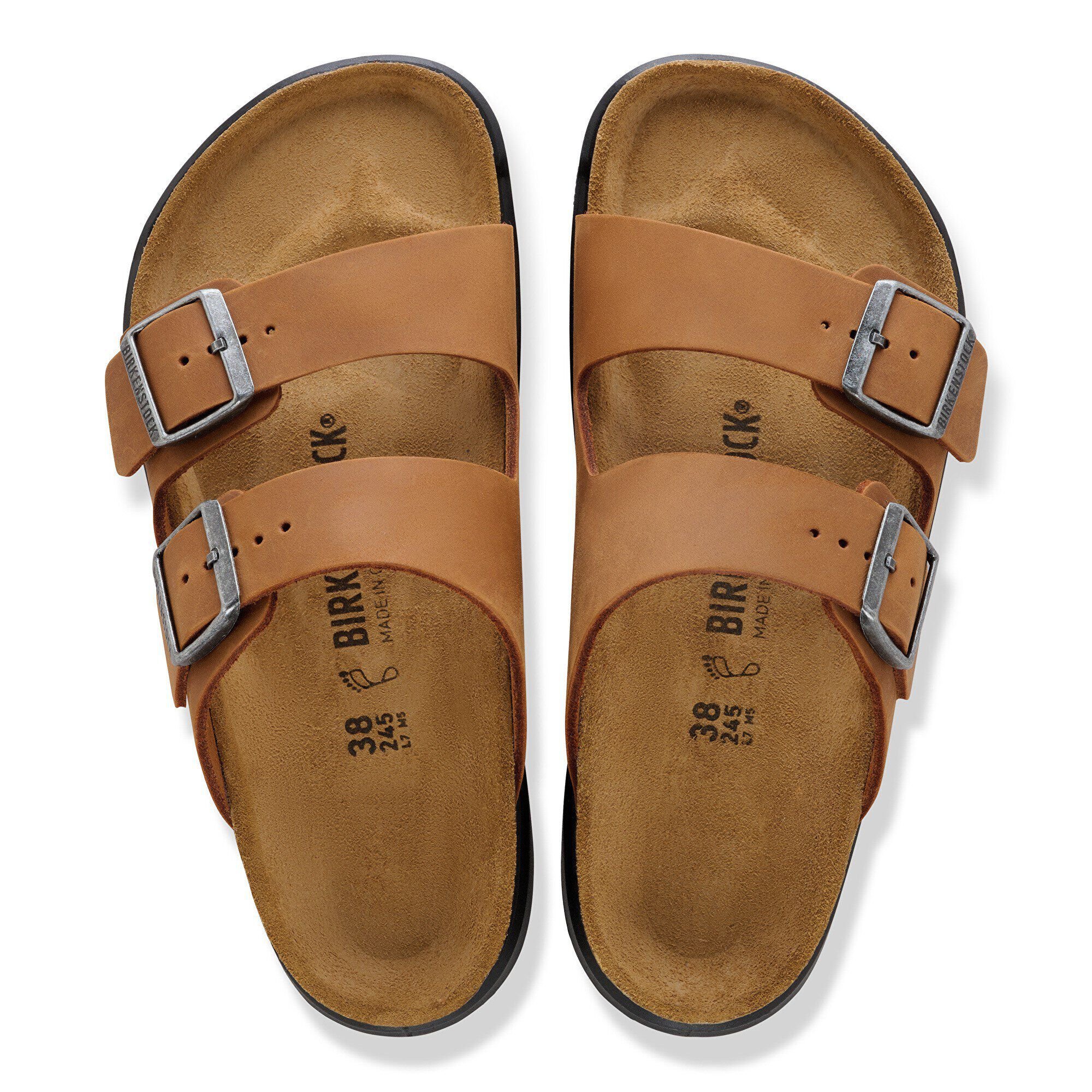 Arizona Crosstown Oiled Leather - a top view