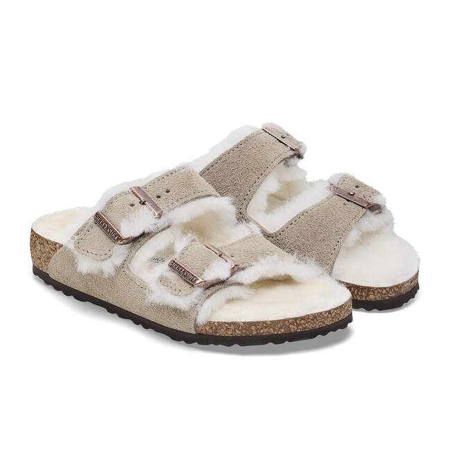Arizona Shearling Kids Suede Leather