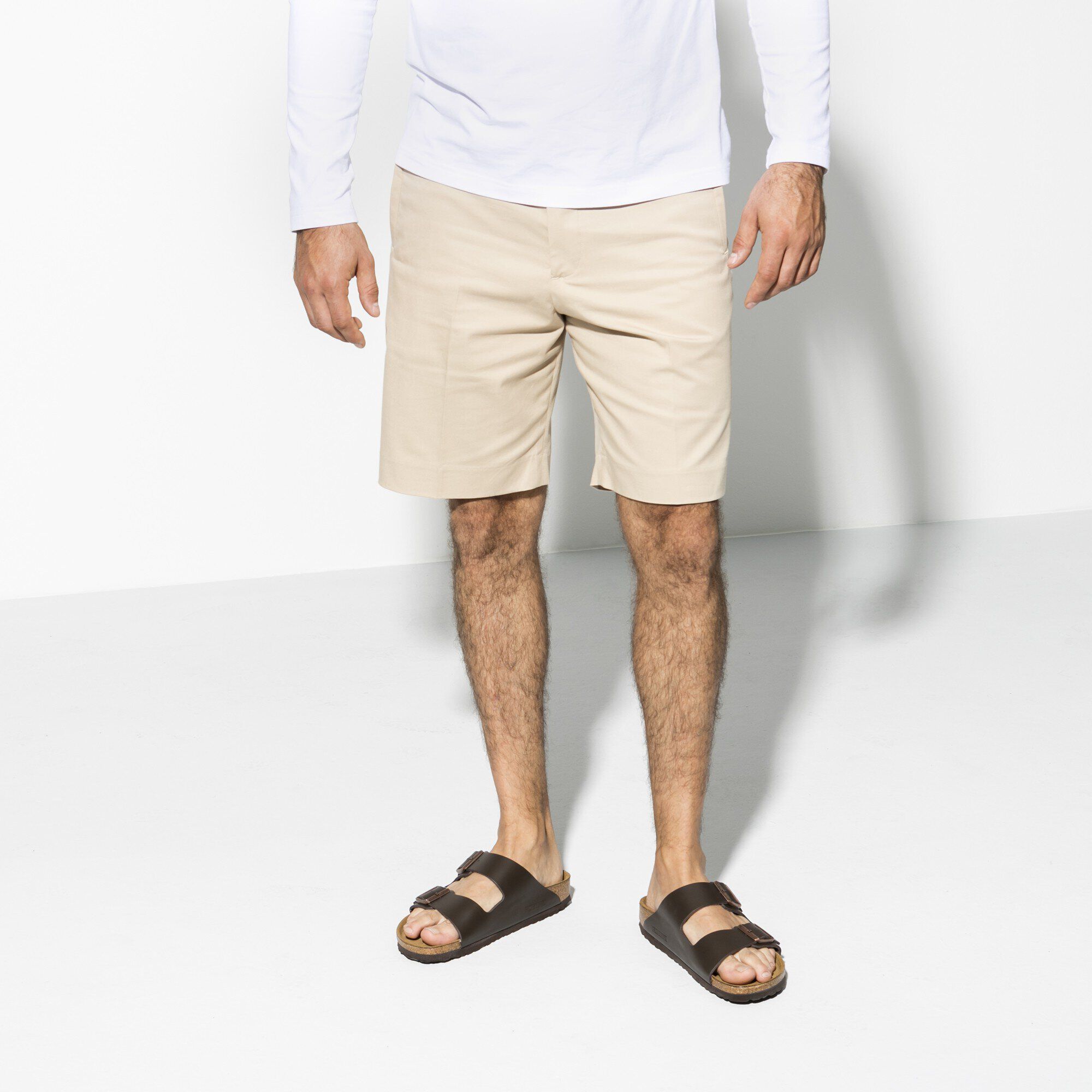  Close-up with a male model