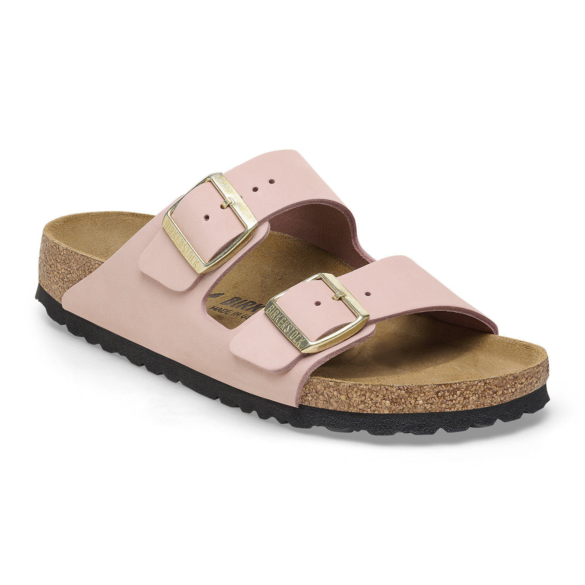 Arizona Nubuk Leather in Color Soft Pink | BIRKENSTOCK KSA