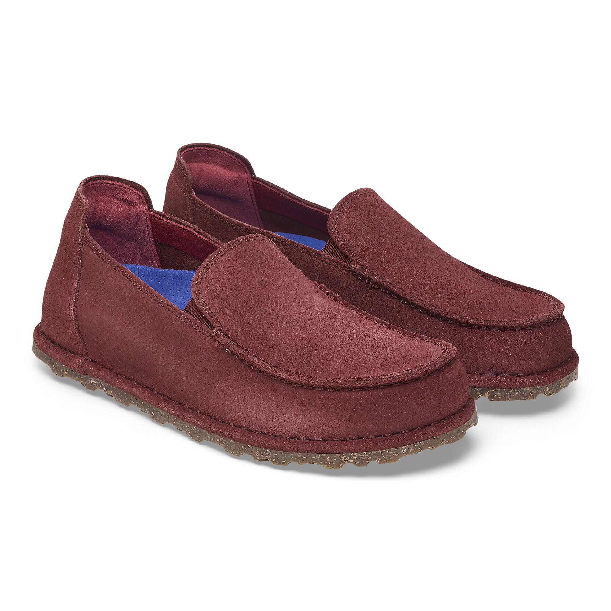 【ほぼ新品】BIRKENSTOCK Utti 40 Utti Slip On Suede Leather in Color Zinfandel | BIRKENSTOCK Oman