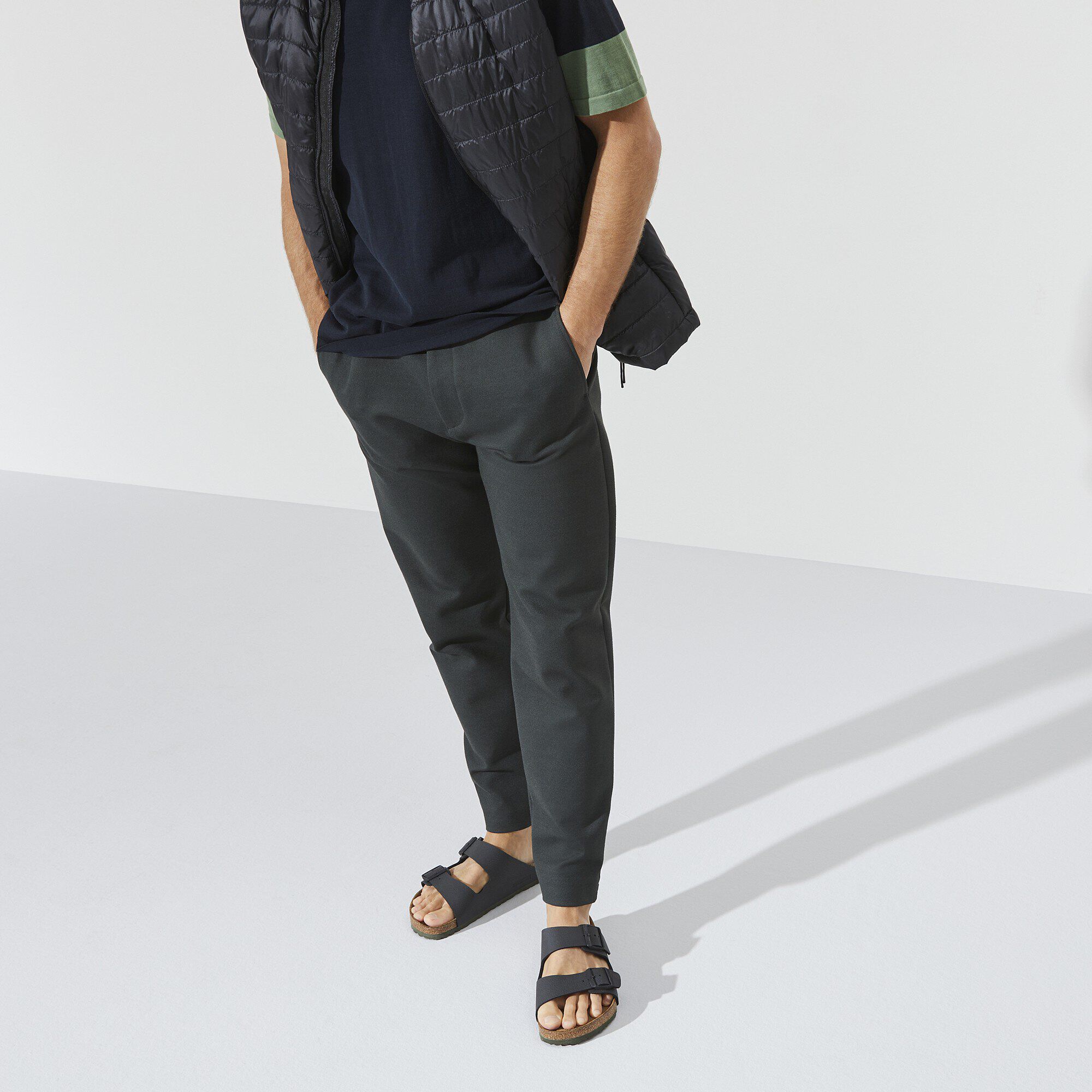  Close-up with a male model