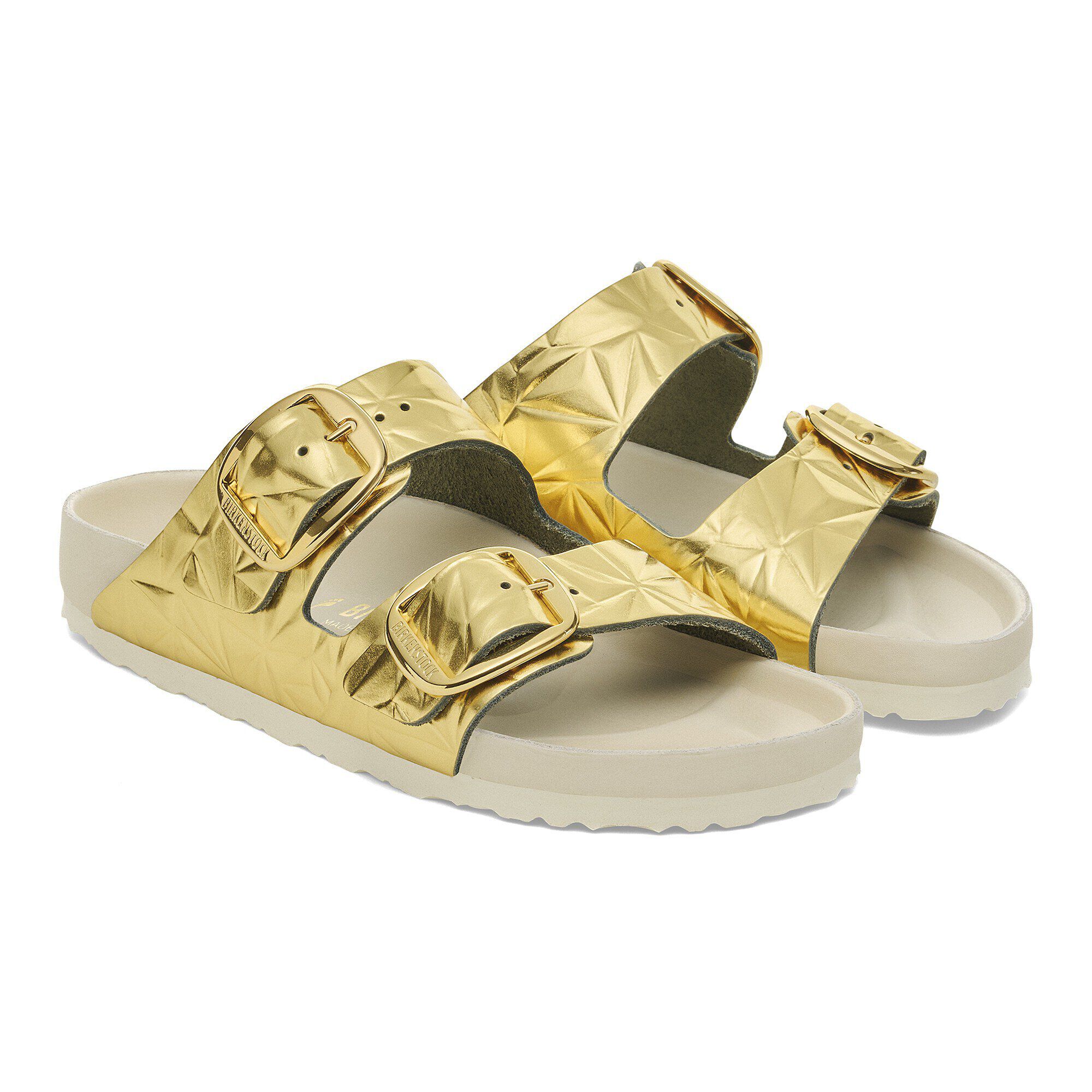 新品　BIRKENSTOCK Arizona 39/25㎝　ゴールドバックル Arizona Big Buckle Natural Leather in Color Gold | BIRKENSTOCK UAE
