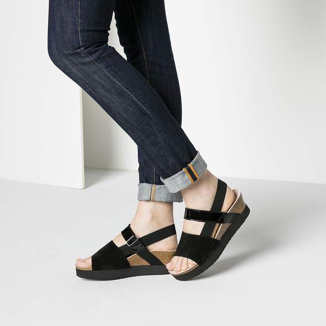 Linda Veloursleder/PVC/Stretch