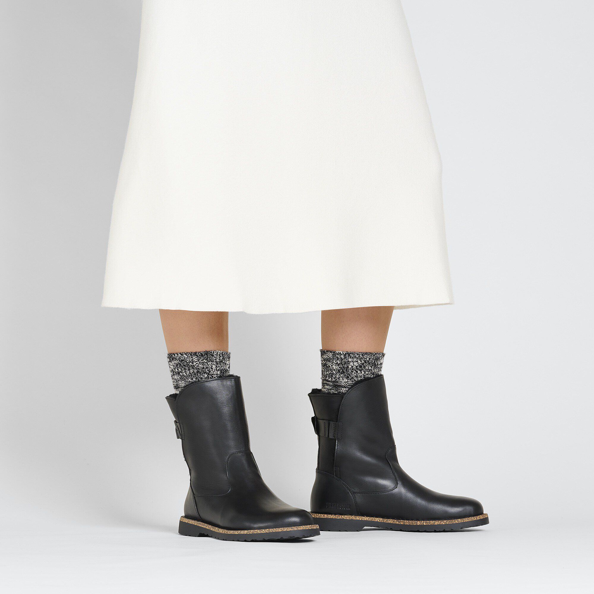 Uppsala Shearling Natural Leather