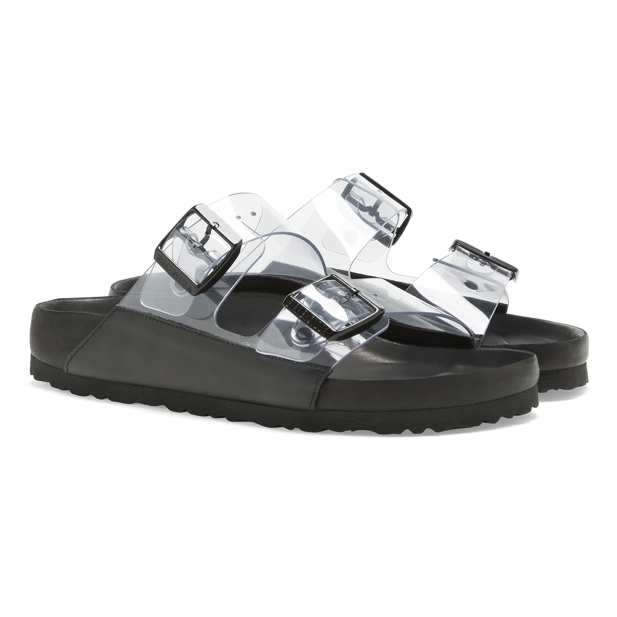 Manolo Blahnik Arizona PVC قماش صناعي - shown as a pair