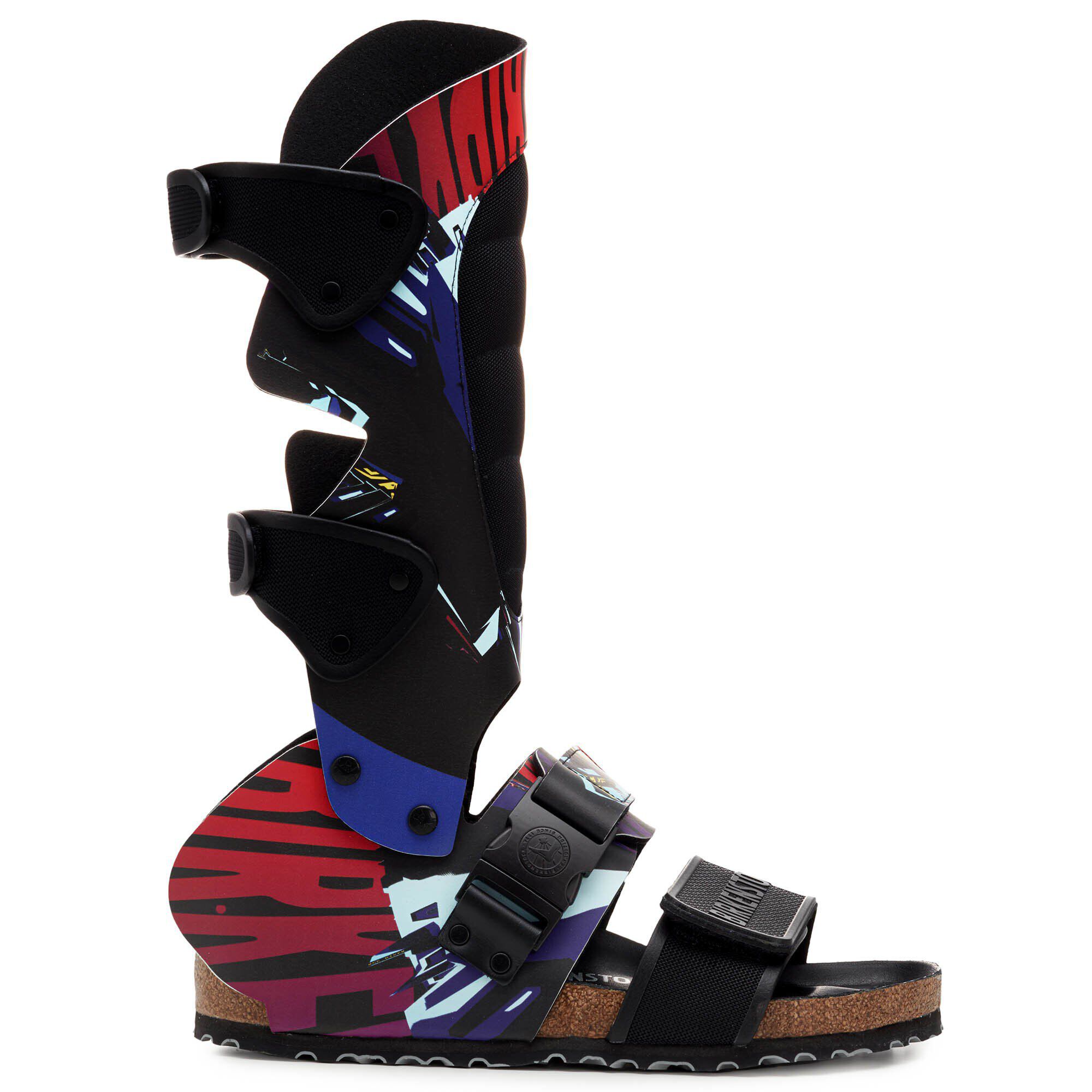 CSM Rotterdam Moto Boot by Alex Wolfe Birko-Flor/Mat&eacute;riau synth&eacute;tique