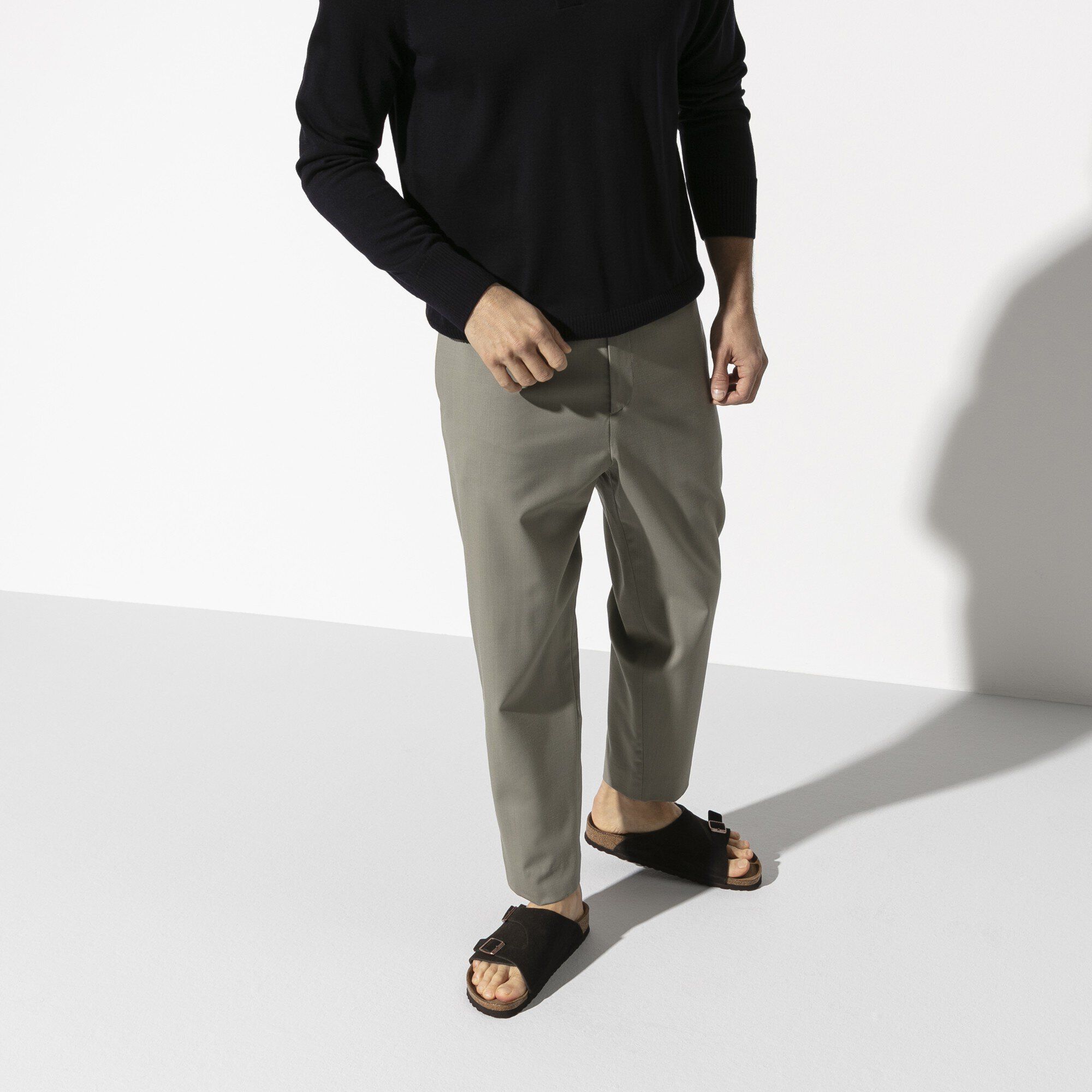   Close-up with a male model