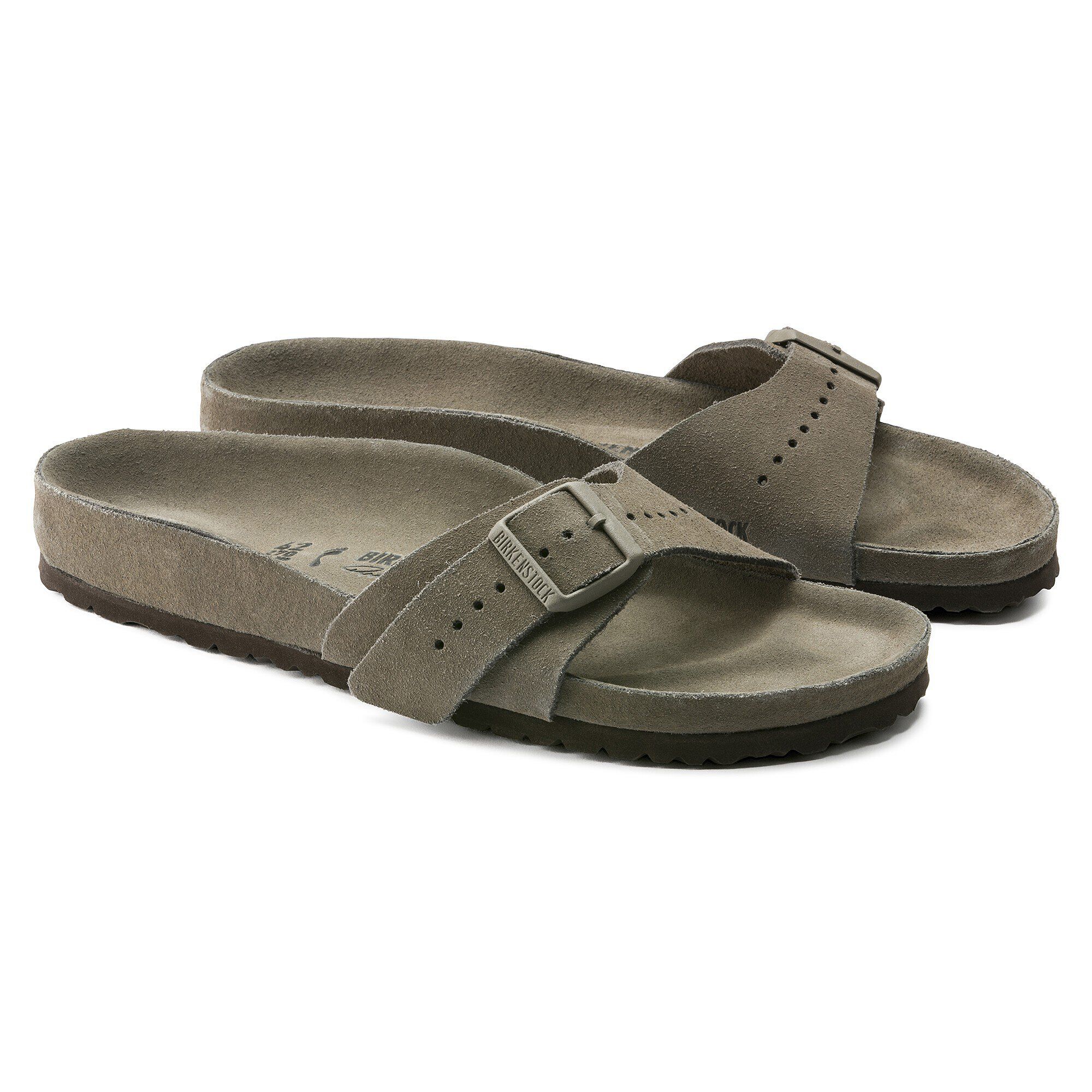 Madrid Suede Leather - shown as a pair