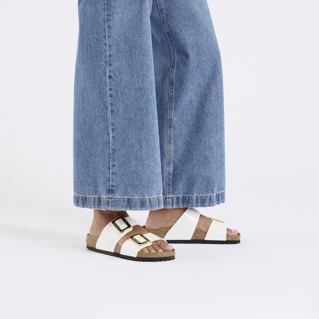 Sydney Cushion Buckle Birko-Flor Patent Sydney Cushion Buckle Birko-Flor Patent